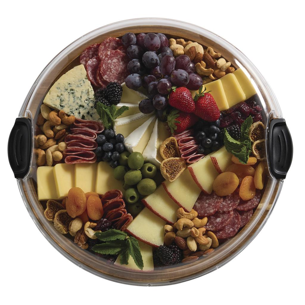 Faberware Bandeja Giratorio con Tapa para Transporte de Alimentos
