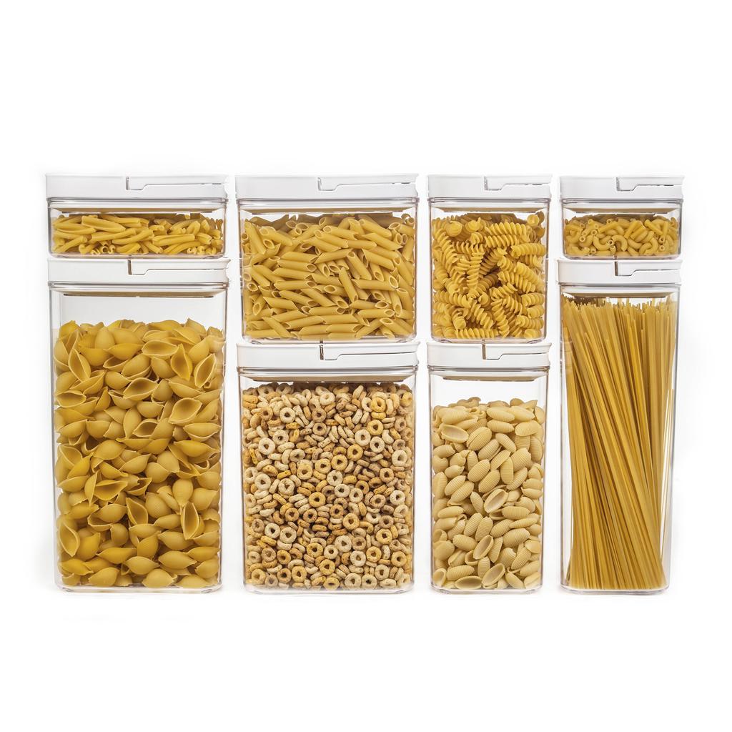 Member’s Selection Set de Recipientes Herméticos para Almacenar Alimentos con Tapa 8 Piezas