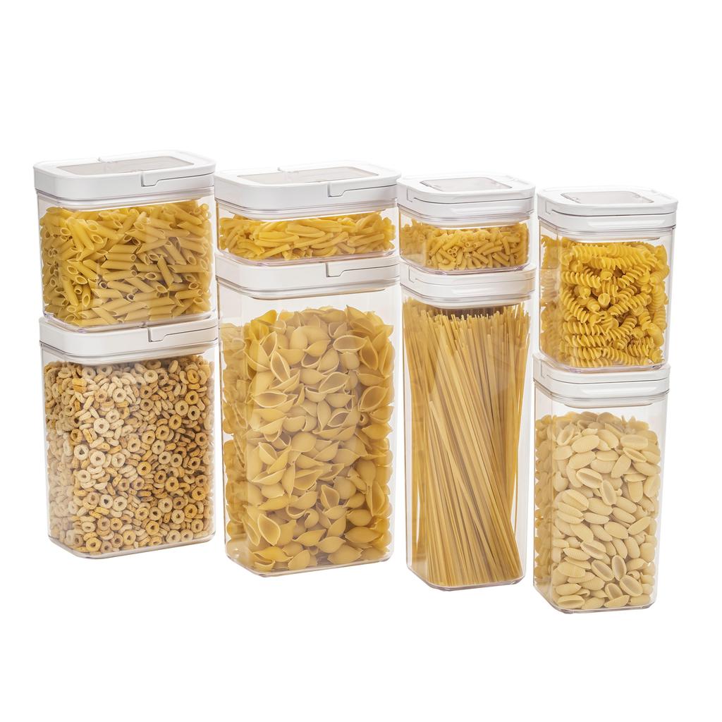 Member’s Selection Set de Recipientes Herméticos para Almacenar Alimentos con Tapa 8 Piezas